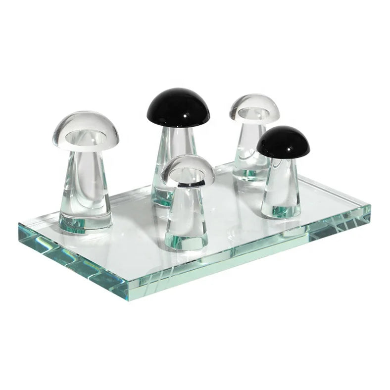 Home Decor Modern Sculpture Table Living Room Christmas Gift Accessories Luxury Crystal Figurines Decoration Home Decor