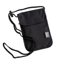 Portable Waterproof RFID Blocking Nylon Phone Bag Purse Card Neck Shoulder Chest Bag for Passport Coins Cards Notepads