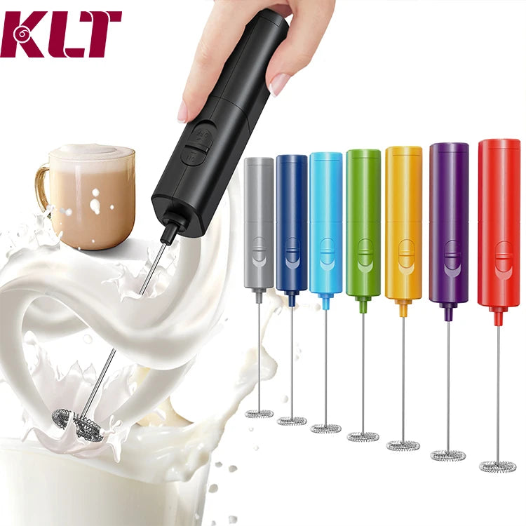 Hot Sale Battery-operated Handheld Portable Electric Milk Frother for Coffee