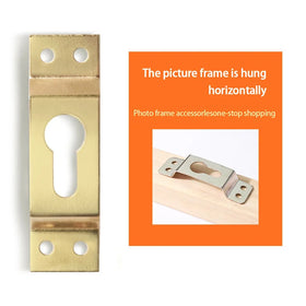 Frame Hardware Accessories Nickle Gold Hide Picture Hanger Hooks Metal Hanging Hook Picture Photo Frame Hangers