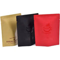 Mini Custom Printed Aluminum Foil Heat Seal Matte Finished UV Spot Printed 2 Oz Private Label Empty Drip Coffee Bag