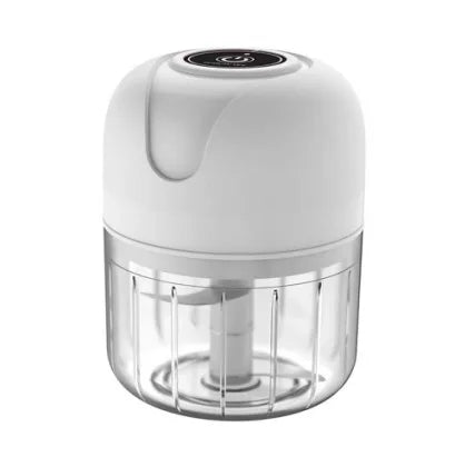 Hot Selling Custom Mini Electric Garlic Press 100ml/250ml Capacity for Crushing Garlic and Chopping Fruit & Vegetables