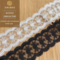 Wholesale Bilateral Wave Flower Mesh Fabric Polyester Embroidery Lace Wedding Barcode Clothing Accessories Water-soluble Lace