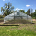 Single Span Hydroponic Greenhouse Arch PE Material Tunnel Greenhouse with Low Price for Agricultural Use