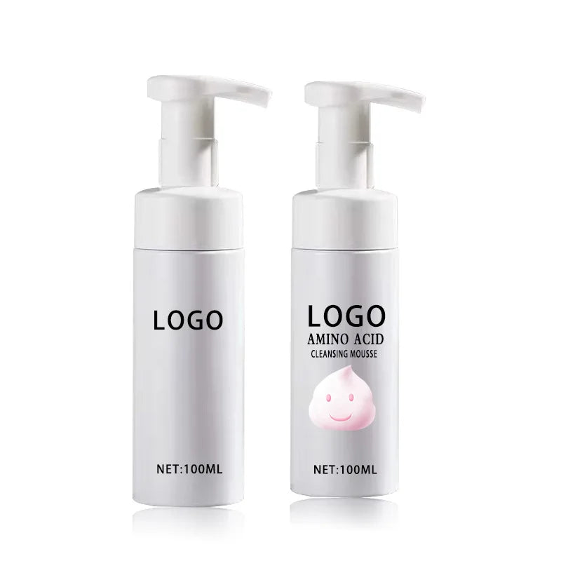 New Amino Acid Facial Foam Cleanser Mousse Professional Facial Cleanser
