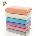 Weft Microfiber Towel-Compressed Quick-Dry 400gsm 40x40 Edgeless Lint-Free Absorbent Car Wash Use Cleaning Cloth Factory Direct