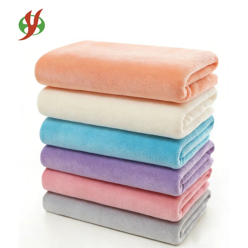 Weft Microfiber Towel-Compressed Quick-Dry 400gsm 40x40 Edgeless Lint-Free Absorbent Car Wash Use Cleaning Cloth Factory Direct