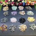 Mixed Materials Crystal Gravel Natural Healing Rose Quartz Labradorite Chips for Decor
