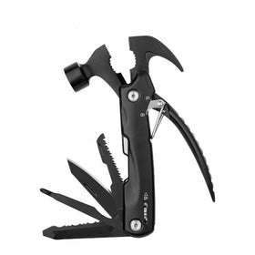 Factory Direct Outdoor Survival Tools Hammer Multifunctional Pliers Hammer Stainless Steel Claw Hammer