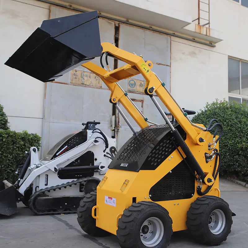 TOSH Economical  Mini Loader Skid Steer Supports Multiple Attachments Crawler Mini Skid Steer