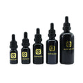 Wholesale Black Glass Essential Oil Bottle 5ml 10ml 15ml 20ml 30ml 50ml 100ml Serum Dropper Bottle
