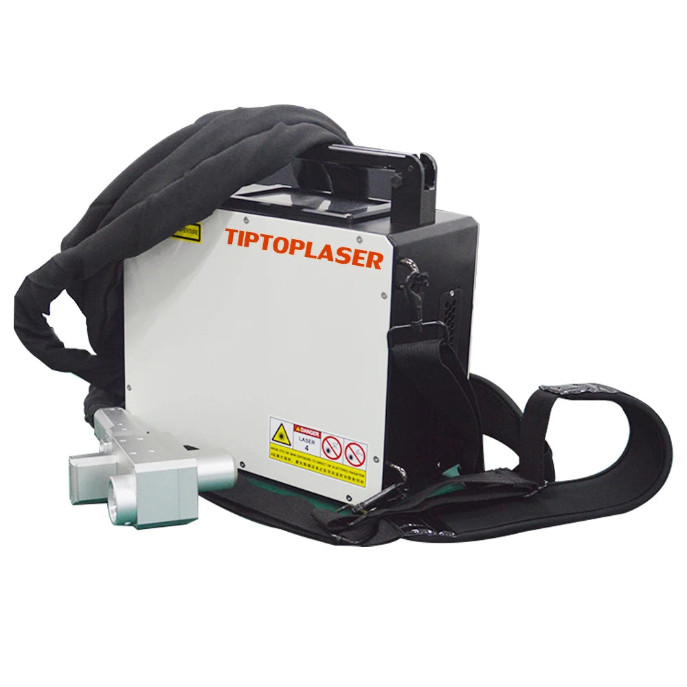 7% Price off 50w 100w Backpack Mobile Laser Rust Remover Cleaning Machine