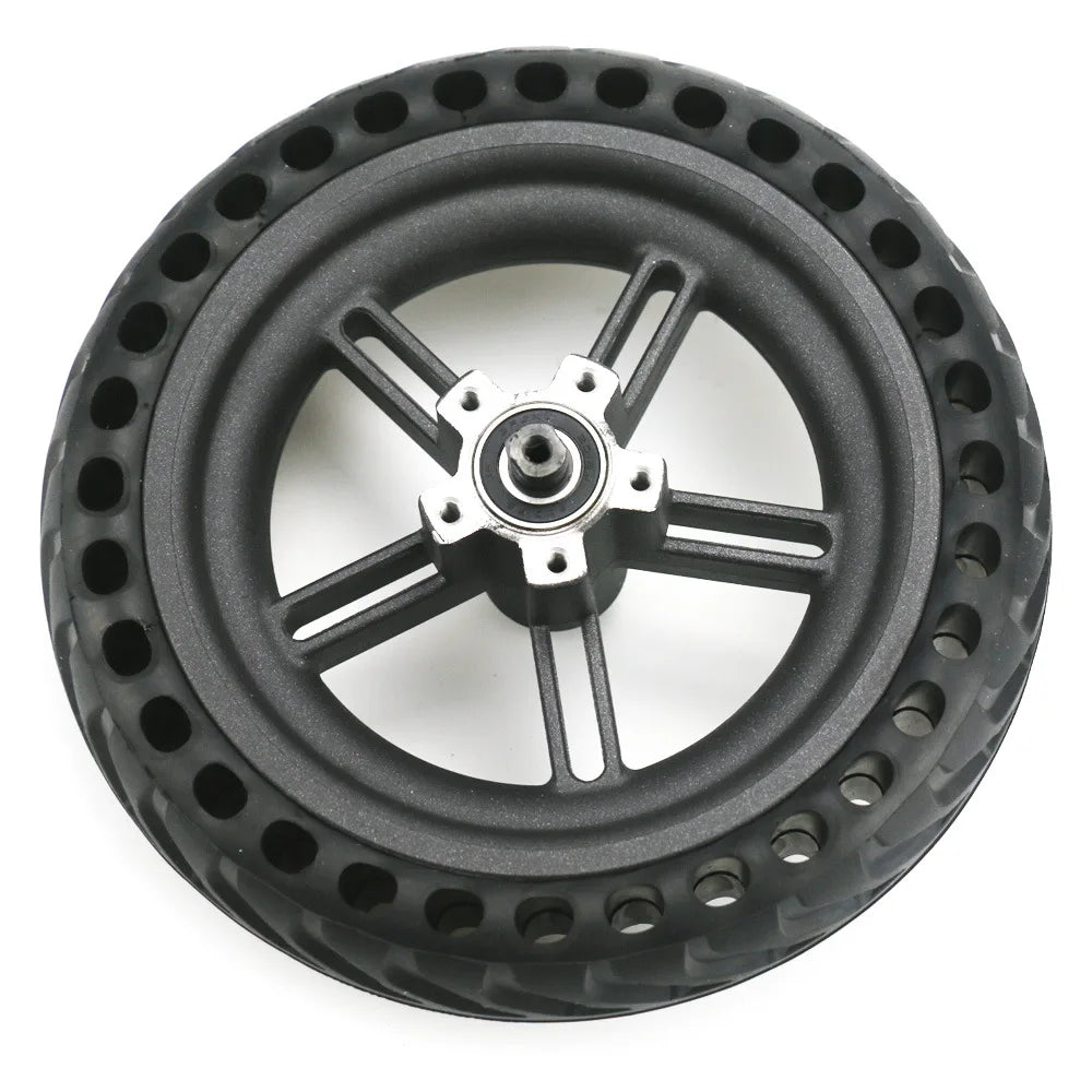 Scooter 8 1/2*2 Wheel Hub and Porous Solid Tires/Tyre Electric Scooter Accessories Hub and Cover for Xiaomi M365 and 1S Scooters