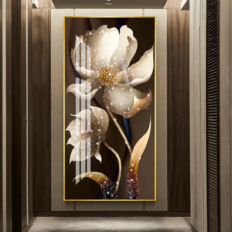 Plant Flower 5d Crystal Porcelain Still Life Painting Wall Art Home Decor