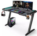 Game Competition E-sports Table Floor-standing Z-shaped Computer Table Desktop Compute Modern Gaming Table
