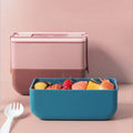 BPA Free Eco Friendly Kids PP Plastic  Multi-layers Microwavable Safe Leakproof Tiffin Bento Lunch Box