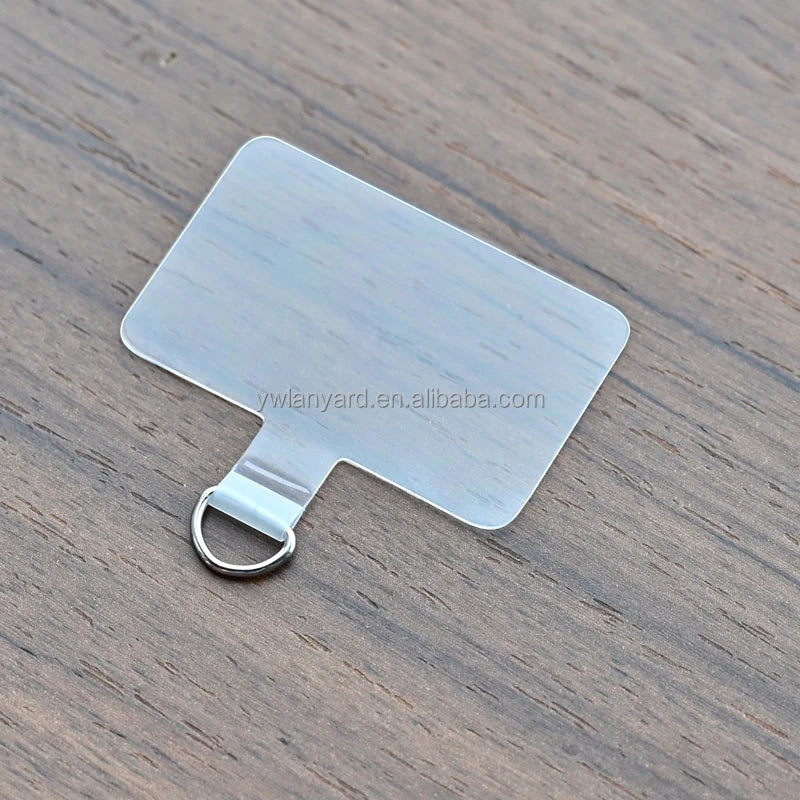 Hot sell Durable TPU Phone Tab Replacement Phone Lanyard Strap Accessories Mobile Phone Patch Pad With D Ring
