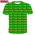 Custom Printed Men's 100% Polyester Dryfit Sport Gym T-Shirt Short Sleeve Designer Fitness Top Logo Cheap Blank Alternatives