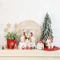 New Year Home Bedroom Ornament Decor Ceramic Christmas Decoration Christmas Deer Elk Figurine
