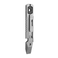 Camping Tool Titanium Pry Bar Multi-tool EDC Versatile Pry Tool Bottle Opener Crowbar in One Compact Pocket Pry Bar