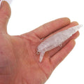 60mm 80mm 105mm Three Sections Bait  Unpainted Blank Lure Japanese Fishing Lure Blanks Super Jake