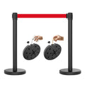 Hot Sale Stainless Steel Gold Customizable Retractable Belt Crowd Control Barrier Belt Barrier for Airport Bank Queue
