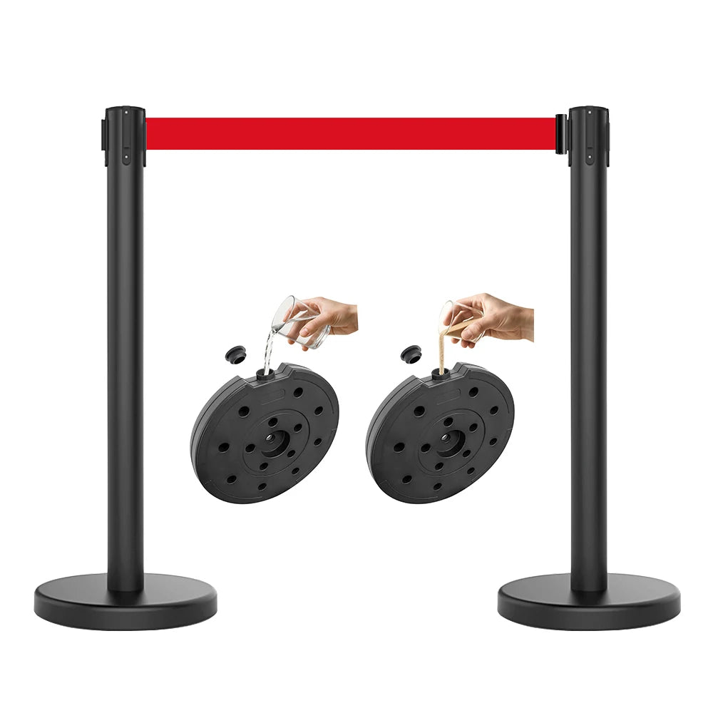 Hot Sale Stainless Steel Gold Customizable Retractable Belt Crowd Control Barrier Belt Barrier for Airport Bank Queue