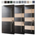 Foshan Yohome Main Entrance Door Design Security Modern Hotel Villa Soundproof Front Pivot Cast Aluminum Entry Door