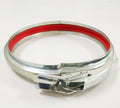 Galvanised Steel Lever Mechanism Clamp Ducting Pull Rings with Seal