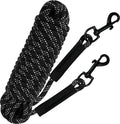 Wholesale Padded Feather Walking Dog Training Leash Long Rope 15ft 30ft 50ft Polyester/Nylon Floatable Reflective Dog Leash