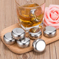 Creative Bar Tools Stainless Steel Chinese Chess Shape Cooling Chiller Reusable Ice Cubes for Cooling Drinks