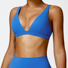 Yoga Bra Sports Underwear Outer Wear Fitness Clothing Women Activewear