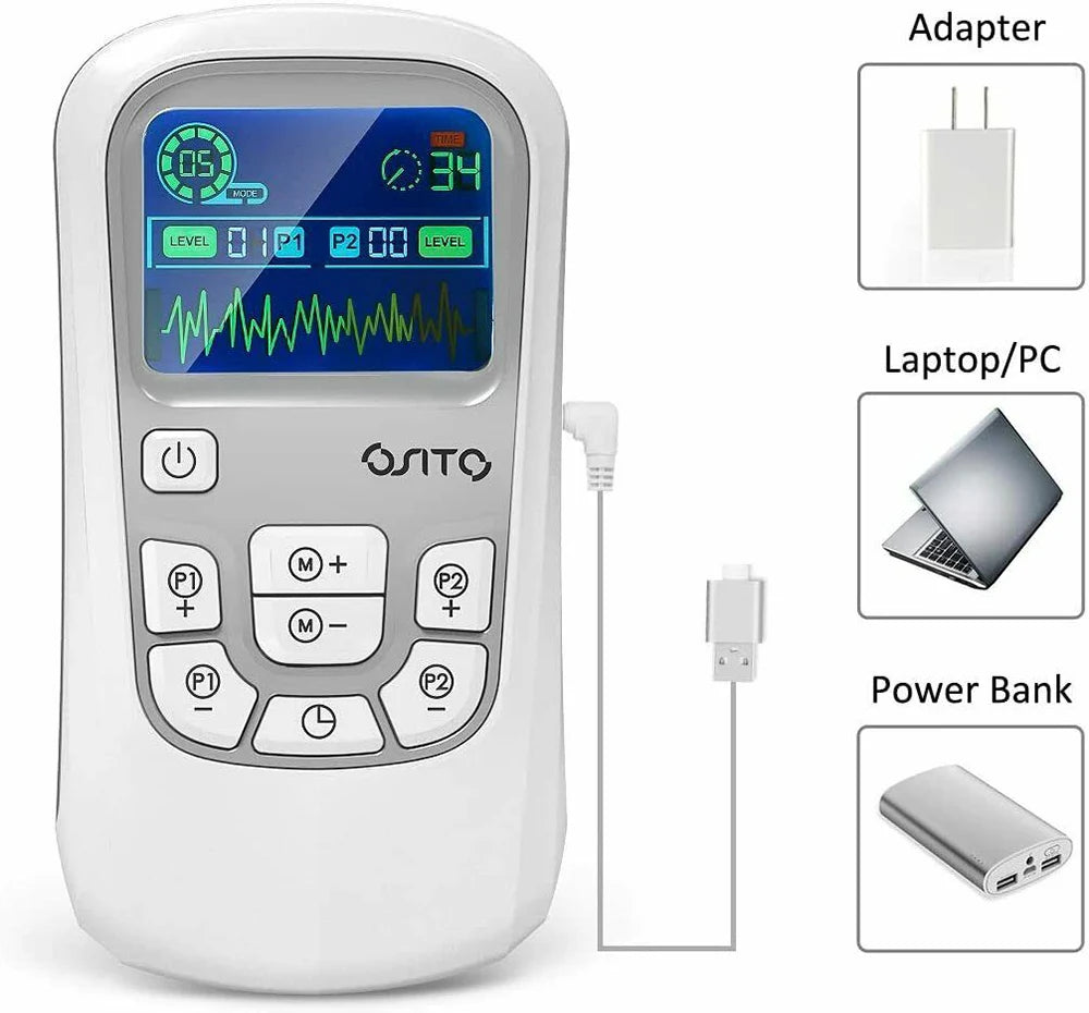 Rechargeable Mini Medical Equipment 4 Channel Tens Machine  Tens Machine Period Pain