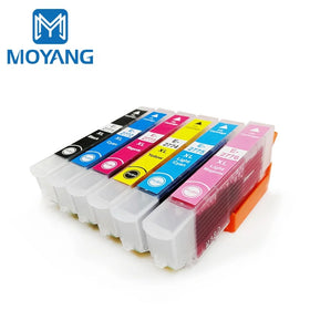 MoYang Compatible for EPSON T2771-6 Ink Cartridge XP-850 XP-950 Printer Cartridges T2771 T2772 T2773 T2774 T2775 T2776