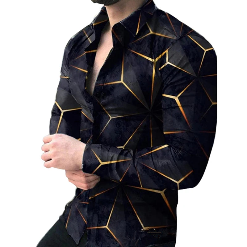 Wholesale Men Summer Breathable Woven Casual Dress Shirts Broadcloth Fabric Digital Printing