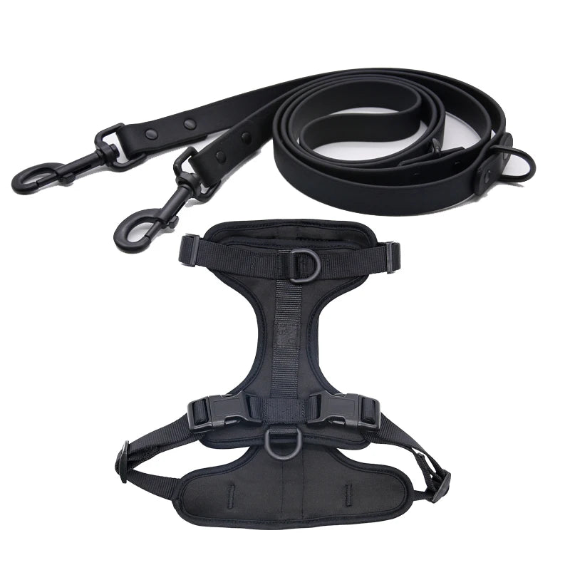 Small Pets Comfortable Neoprene Fiber Dog Harness Western Style Soft Adjustable Breakaway Collar Cute Personalized Design Solid