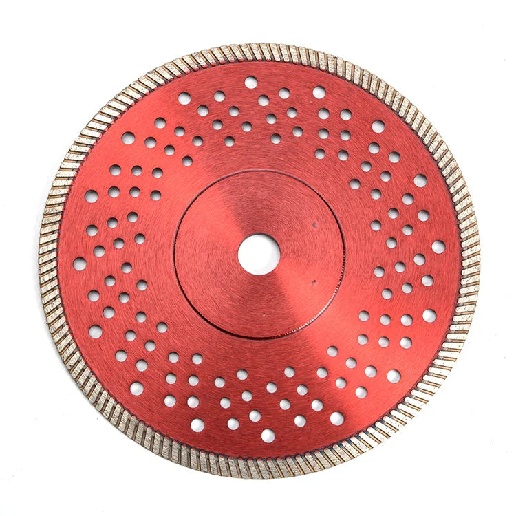 Hot Press Circular Diamond Saw Blade Turbo Blade HR Brand High Strength for Cutting Ceramic Tiles Porcelain OEM Available