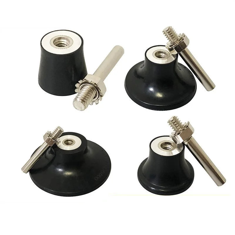 PMS 2Inch Quick Change Roll Lock Sanding Discs Pad Holder Adapter RT Sanding Disc 6mm Shaft Changeable
