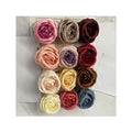 Wedding Decoration Centerpiece Flower Artificial Lily-Round Rose Head Cadburys Roses