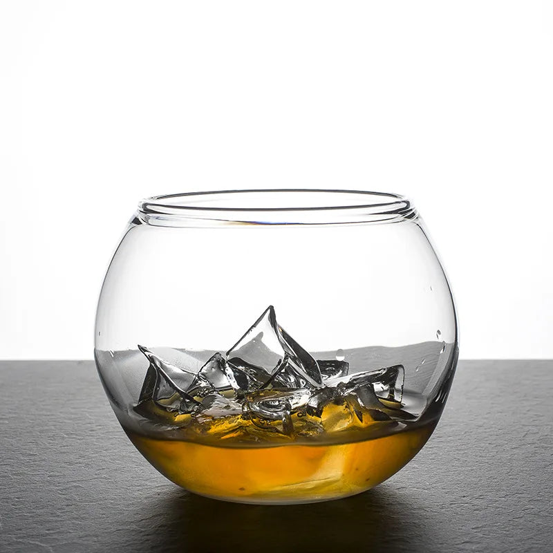 For 14oz Moon Whiskey Cocktail Glass-Lead-free Customizable for Party & Restaurant Use