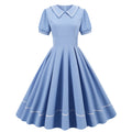 Women's 1950s 60s Vintage Rockabilly Swing Dresses Retro Cocktail Party Dress