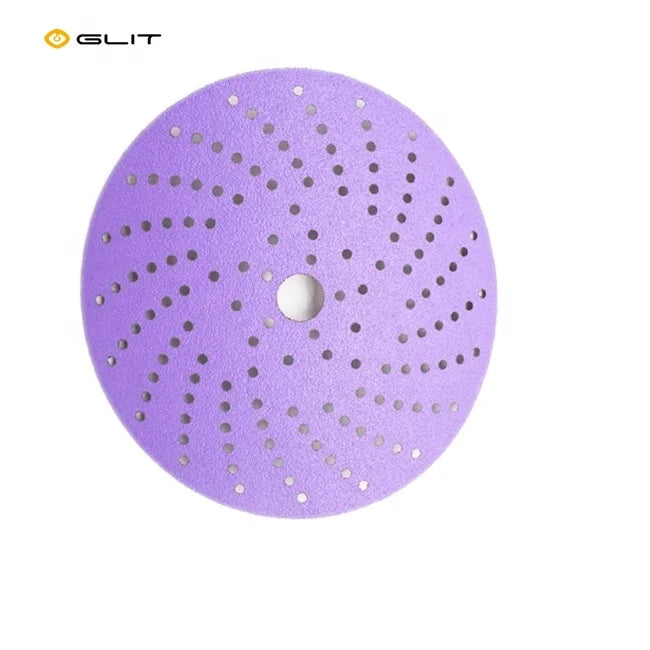6" purple sanding disc for polishing car automobile