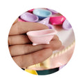 New Novelty 100Pcs/Lot 35*20MM 3D Mini Bathtub Object Candy Color Bathtub Toys for Makeup Ornament Doll House Fairy Garden Decor