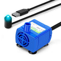 Water Pump LED Light Pet Cat Water Fountain Pump Motor Accessories Replacement for Cat Drinking Bowl Pump Pet Water Dispenser