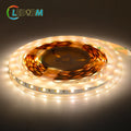 Double Color White Warm White Led Strip Light Changeable Dimmer DC 12V 24V SMD 2835 60 LEDs/m CCT  Flexible Led Strip Lights