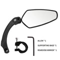 Bicycle Rearview Mirrors Cycling Wide Range Back Sight Reflector Adjustable Left Right Bike Mirror