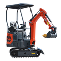 Mini Excavator 1.5 Ton Small Digger Micro Mini Excavator Mini Digger 1.5 Ton Excavator