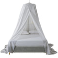 Block EMF 5G Protection Anti-Radiation Shielding Silver-Cotton Mosquito Net Canopy  for King Size Bed