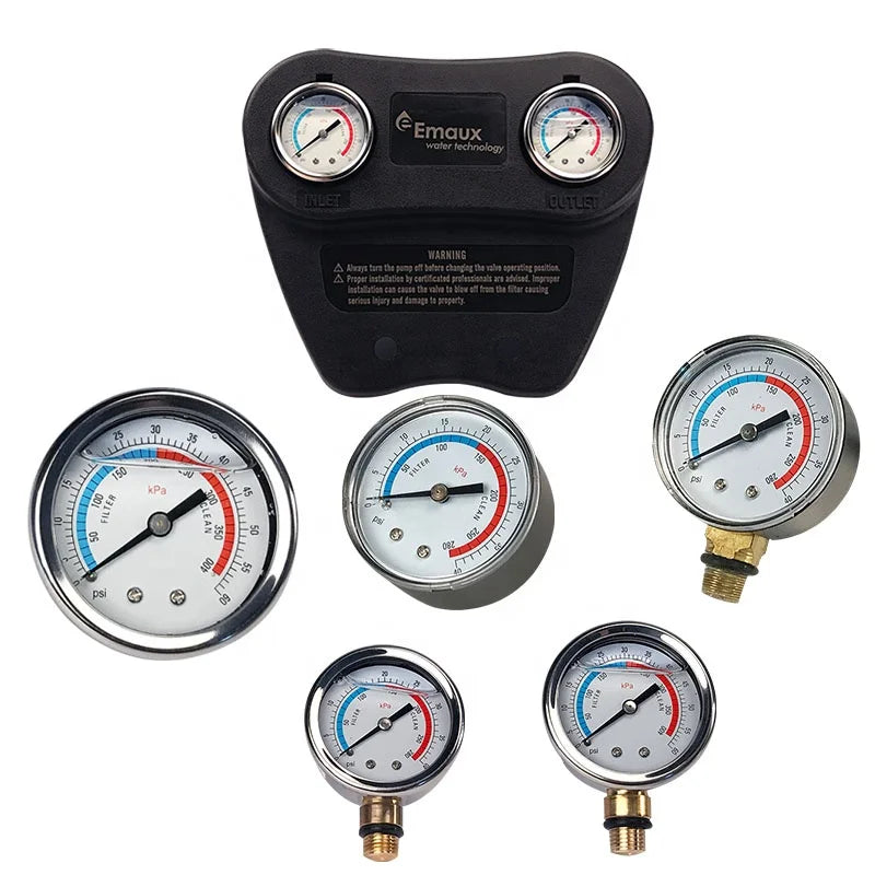 Sand Filter Accessories Live Joint Commercial Filter Pressure Gauge 6-position Valve Sand Pool Filter Valve MegaBDM