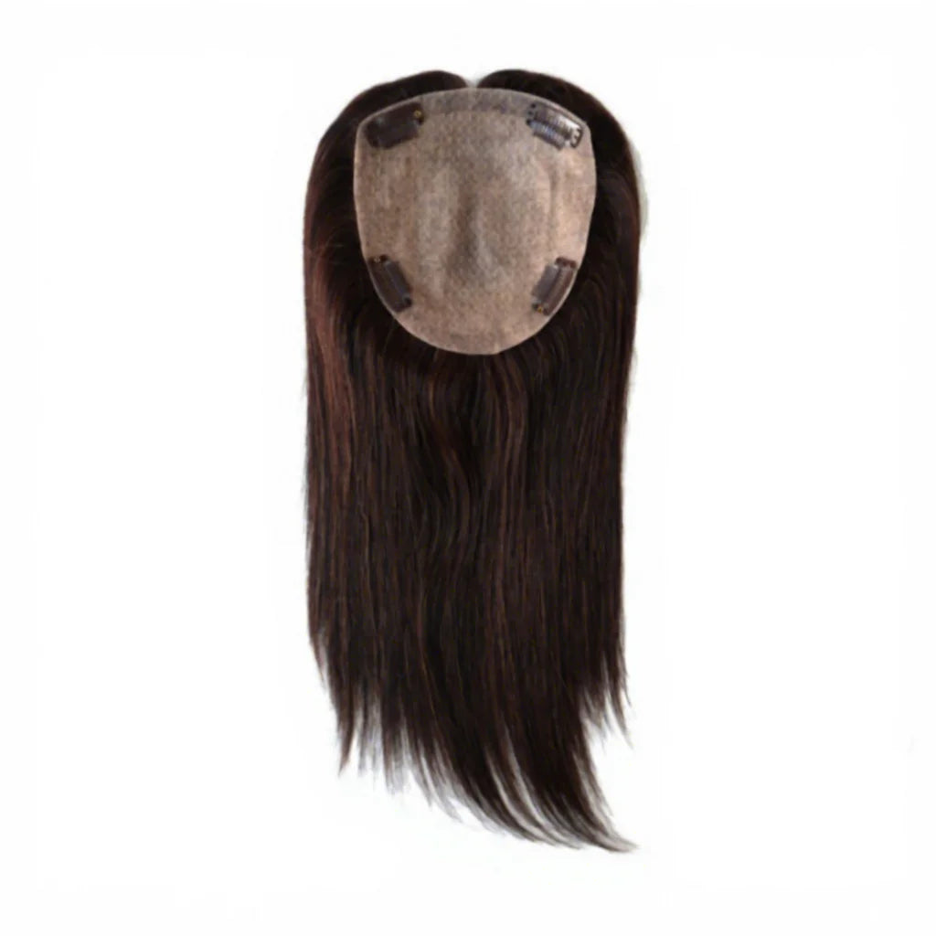 Silk Base Chinese Human Remy Hair Women Hair Topper Wig